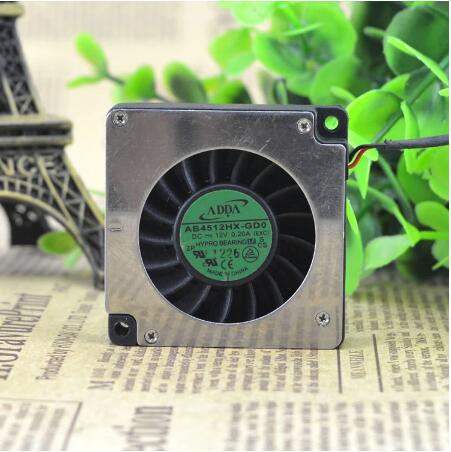 Original ADDA AB4512HX-GD0 Cooling Fan 12V 0.2A 2.4W 2wires AB4512HX-GD0 Fans